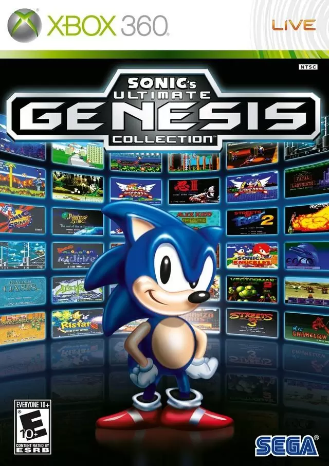 Jeux XBOX 360 - Sonic\'s Ultimate Genesis Collection