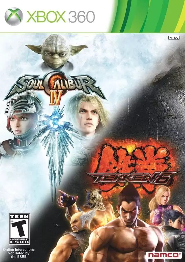 XBOX 360 Games - SoulCalibur IV / Tekken 6