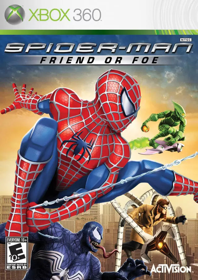 Jeux XBOX 360 - Spider-Man: Friend or Foe