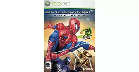 Spider-Man: Friend or Foe (2007) Xbox 360 box cover art