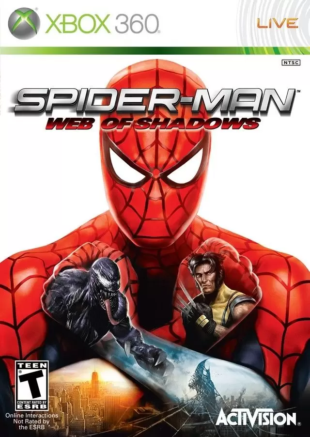 XBOX 360 Games - Spider-Man: Web of Shadows