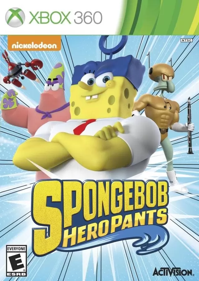 Jeux XBOX 360 - SpongeBob HeroPants