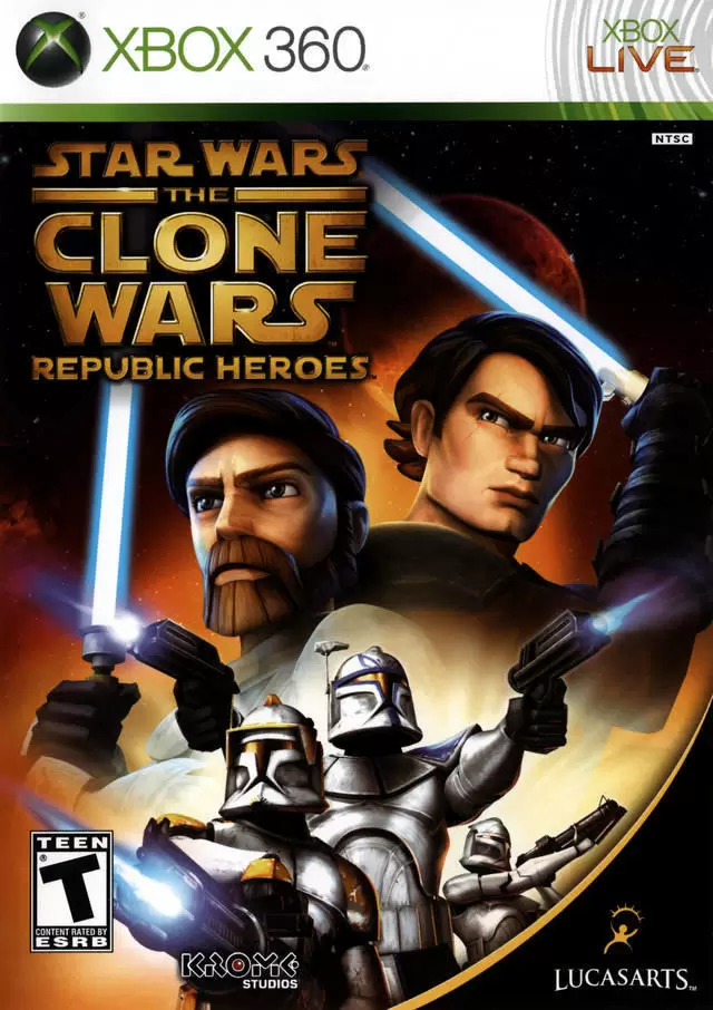 Jeux XBOX 360 - Star Wars The Clone Wars: Republic Heroes