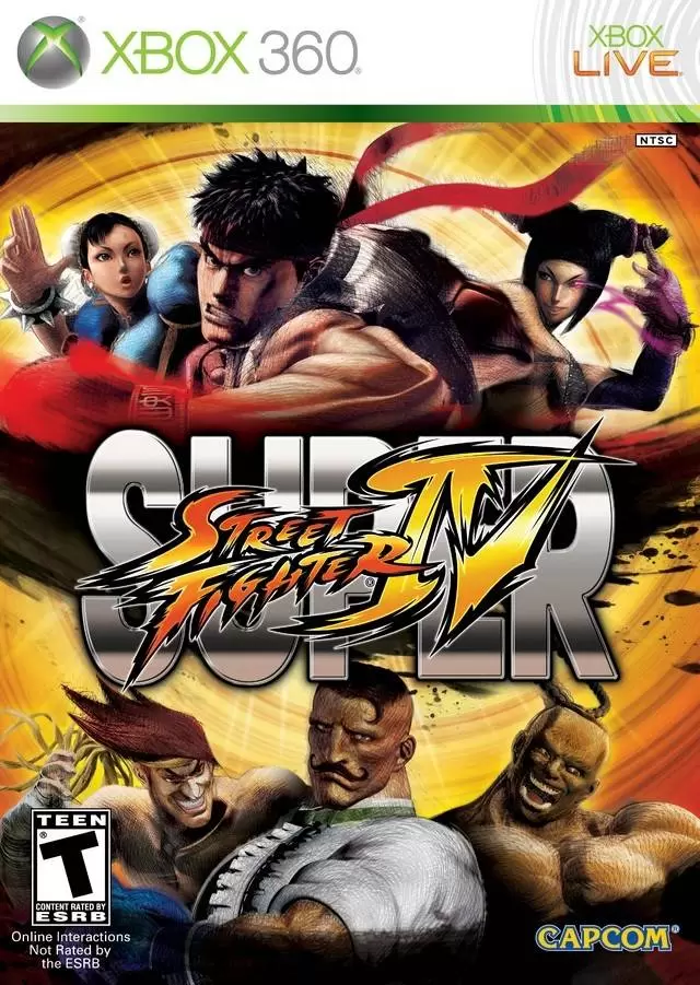 Jeux XBOX 360 - Super Street Fighter IV