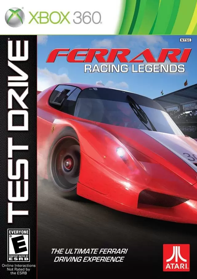 Jeux XBOX 360 - Test Drive: Ferrari Racing Legends