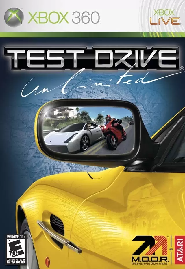 Jeux XBOX 360 - Test Drive Unlimited
