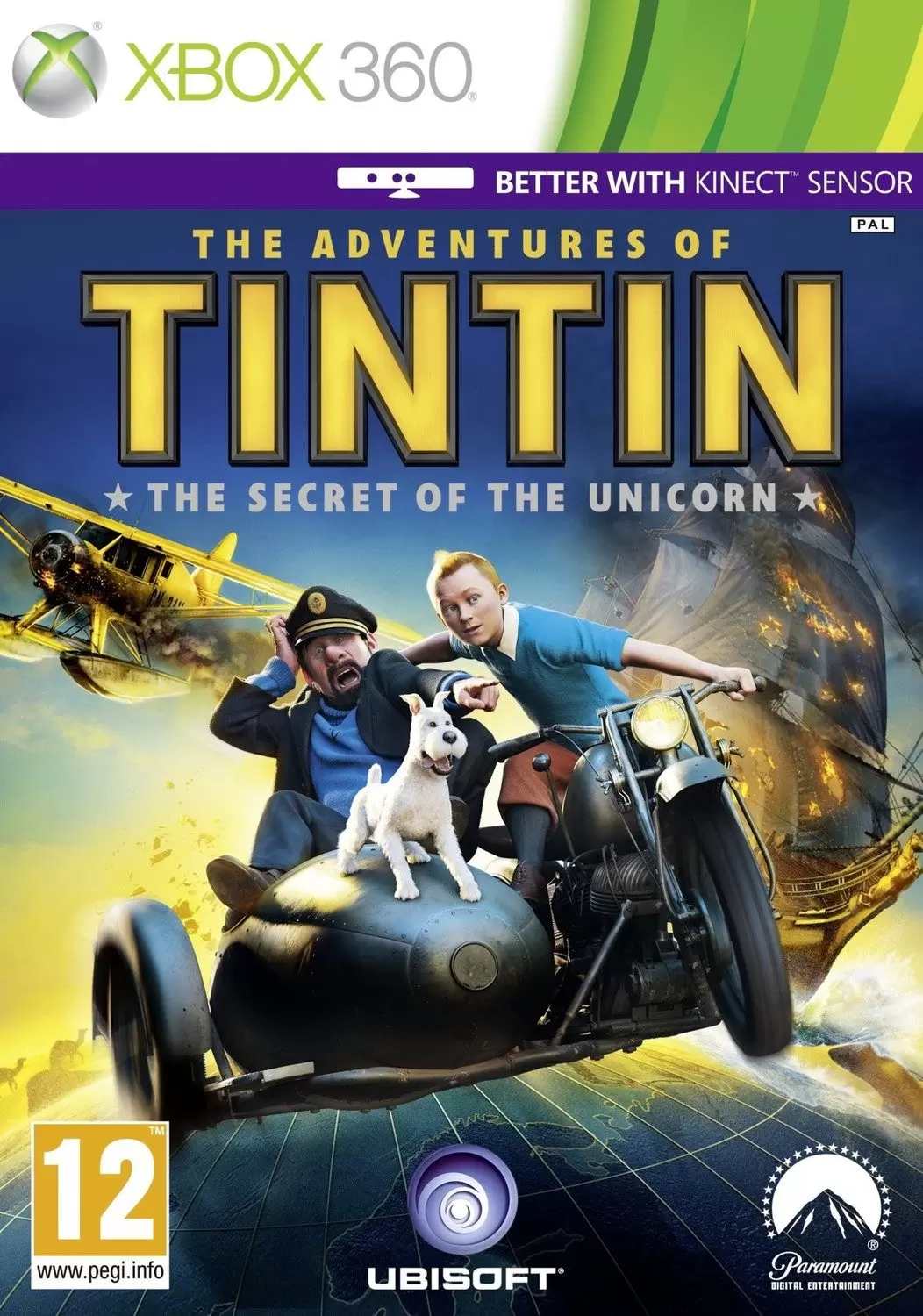 Jeux XBOX 360 - The Adventures of Tintin: The Game