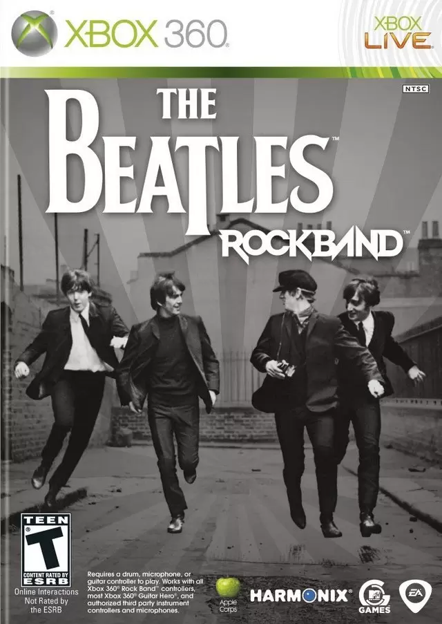 Jeux XBOX 360 - The Beatles: Rock Band