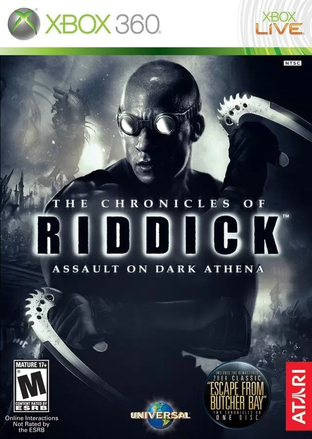XBOX 360 Games - The Chronicles of Riddick: Assault on Dark Athena