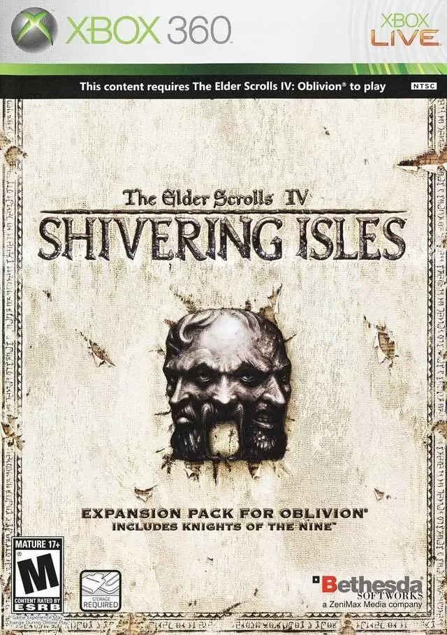 Jeux XBOX 360 - The Elder Scrolls IV: Shivering Isles