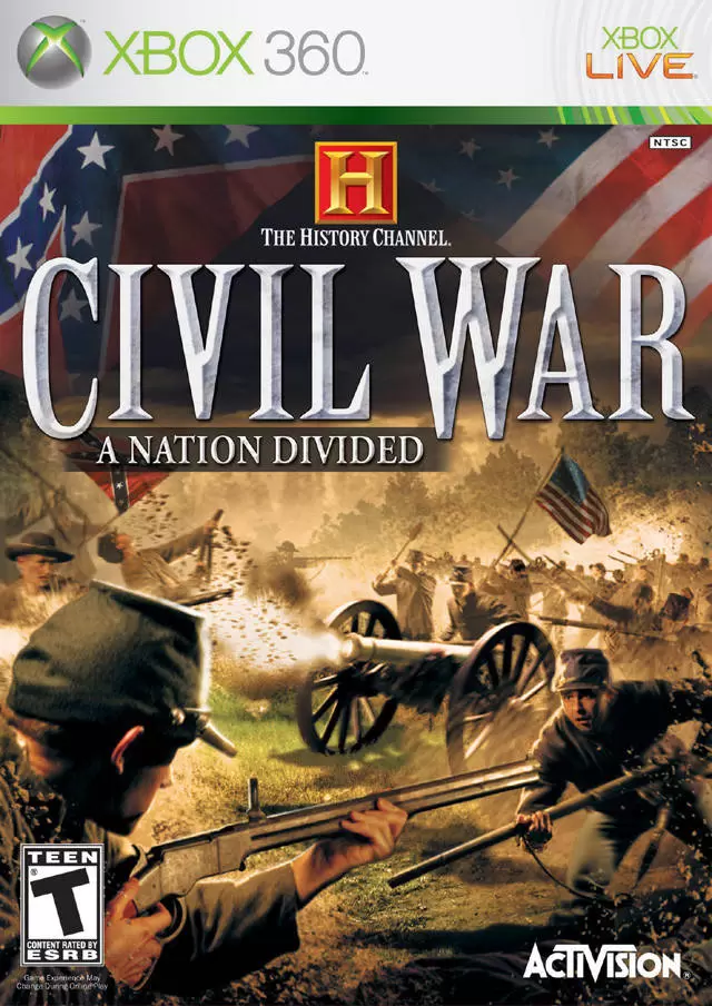 XBOX 360 Games - The History Channel: Civil War - A Nation Divided