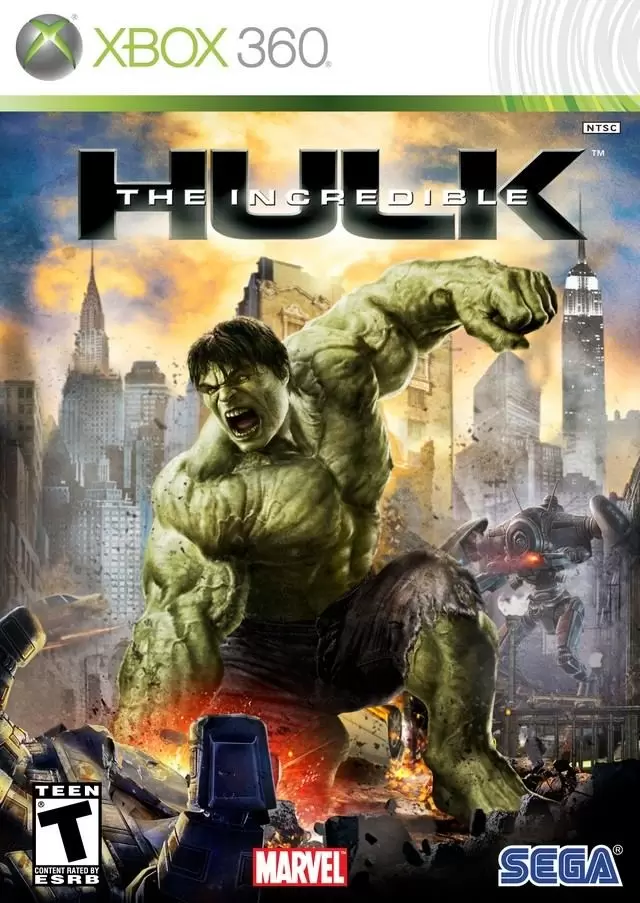 Jeux XBOX 360 - The Incredible Hulk