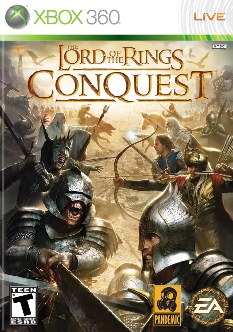 XBOX 360 Games - The Lord of the Rings: Conquest