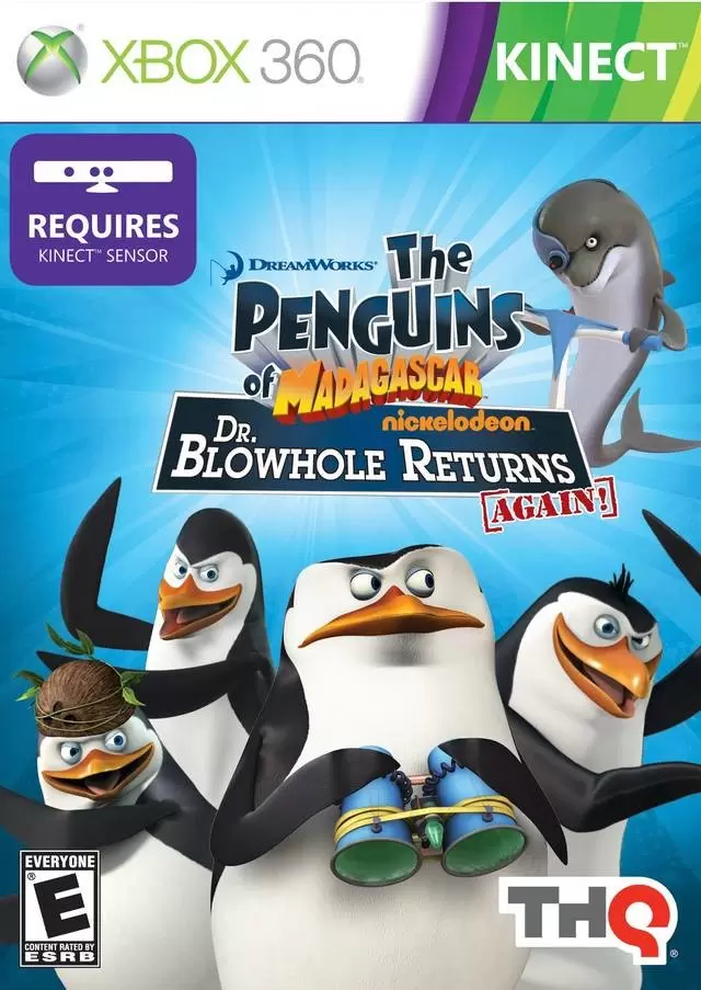 Jeux XBOX 360 - The Penguins of Madagascar: Dr. Blowhole Returns - Again!