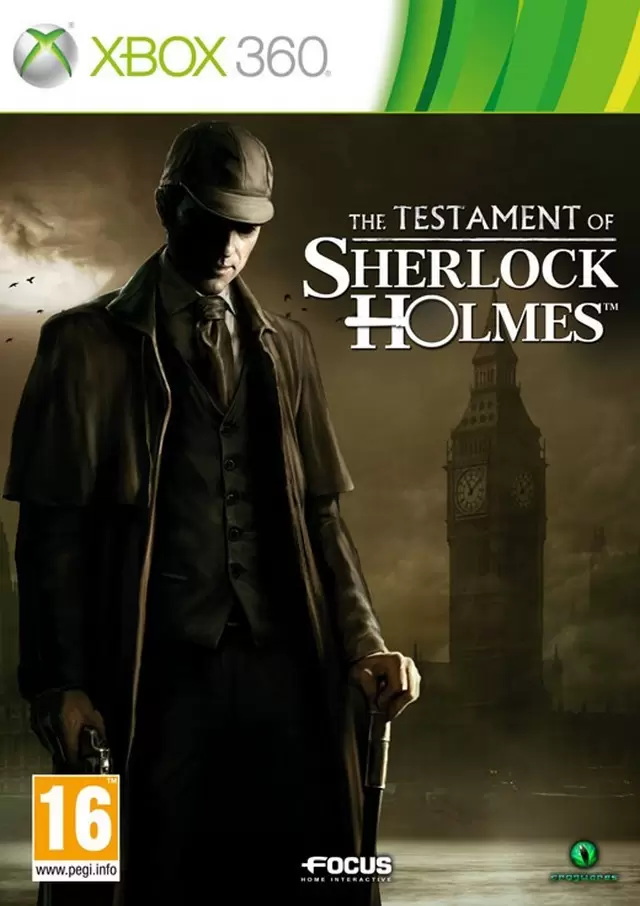 Jeux XBOX 360 - The Testament of Sherlock Holmes