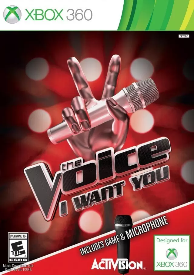 Jeux XBOX 360 - The Voice: I Want You