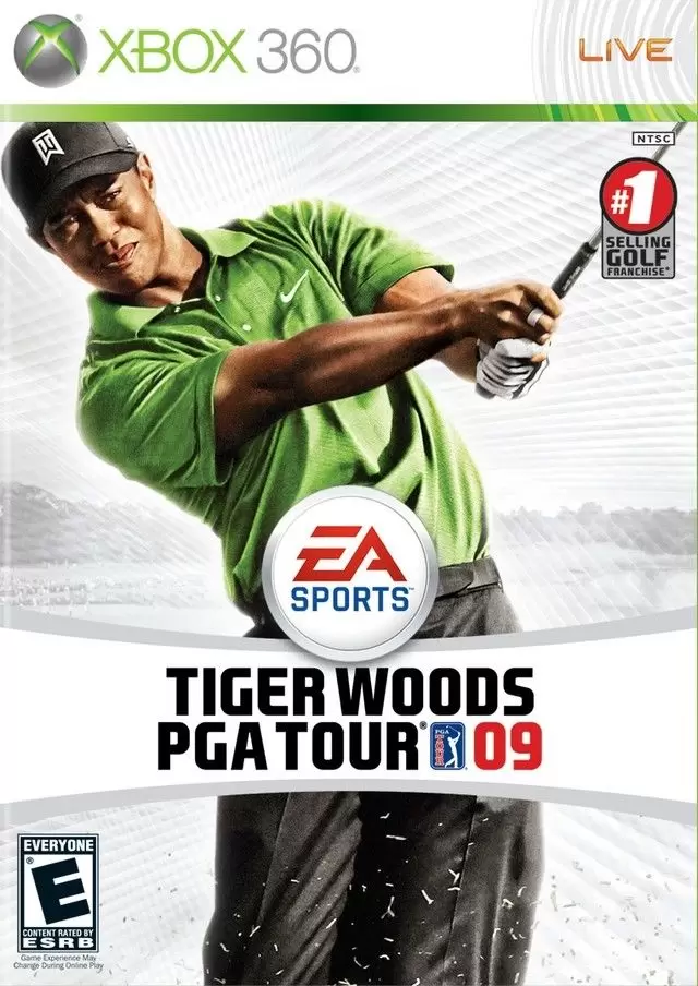 Jeux XBOX 360 - Tiger Woods PGA Tour 09