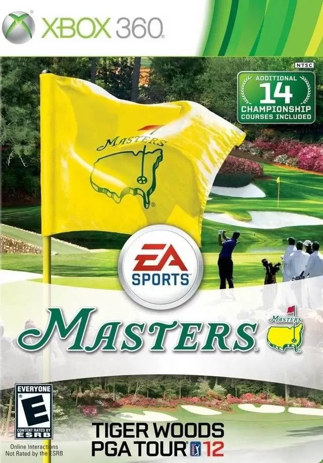 XBOX 360 Games - Tiger Woods PGA Tour 12: The Masters