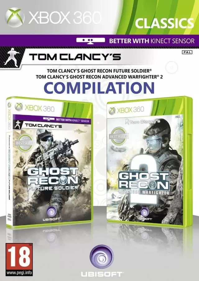 Jeux XBOX 360 - Tom Clancy\'s Ghost Recon Double Pack