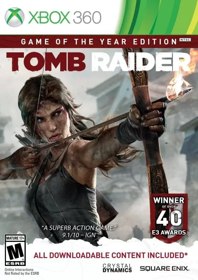 Jeux XBOX 360 - Tomb Raider: Game of the Year Edition