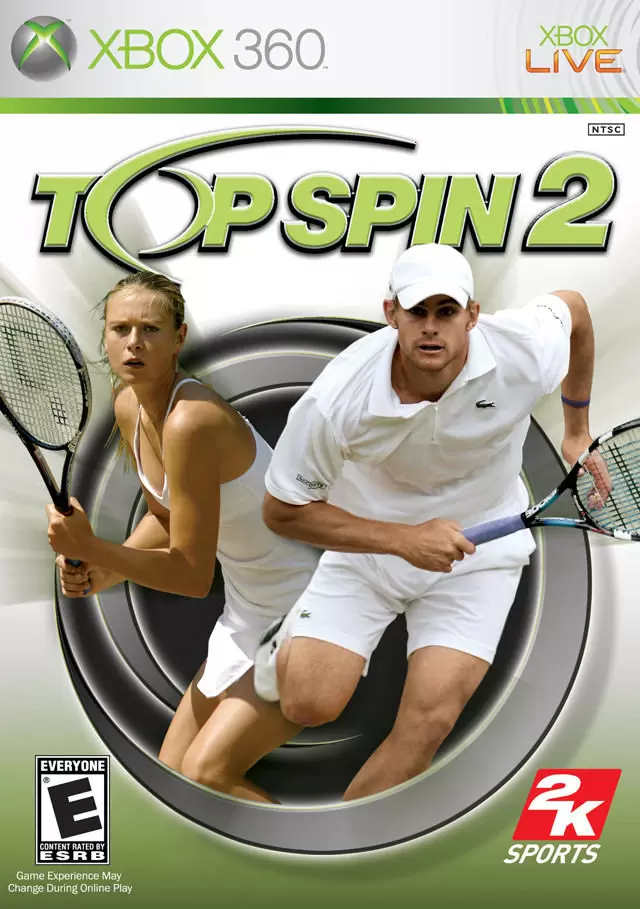 XBOX 360 Games - Top Spin 2