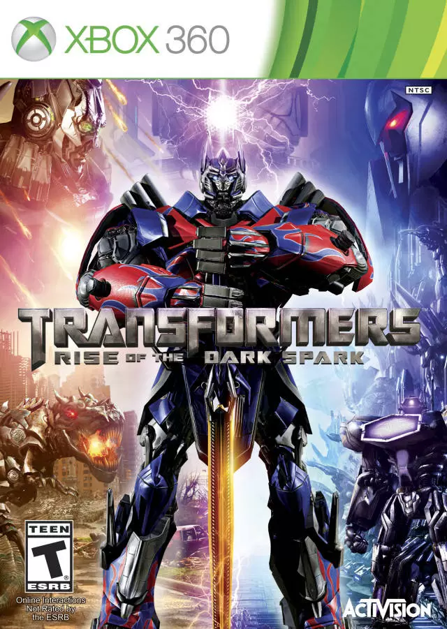 XBOX 360 Games - Transformers: Rise of the Dark Spark