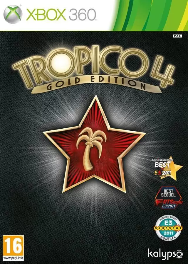 Jeux XBOX 360 - Tropico 4: Gold Edition