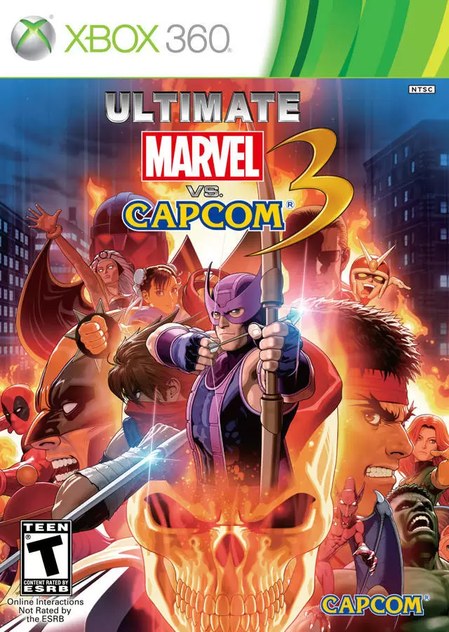Jeux XBOX 360 - Ultimate Marvel vs. Capcom 3