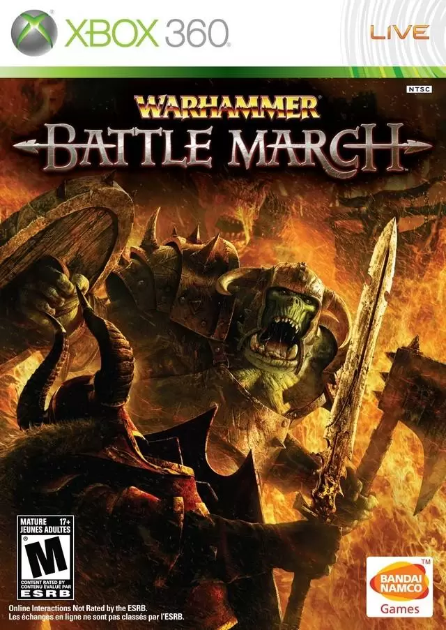 Jeux XBOX 360 - Warhammer: Battle March