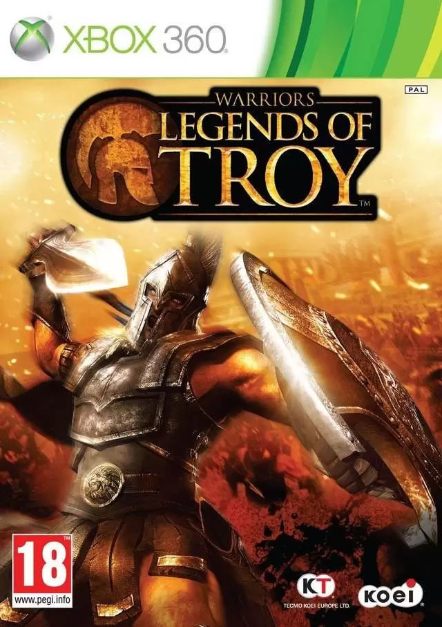 Jeux XBOX 360 - Warriors: Legends of Troy