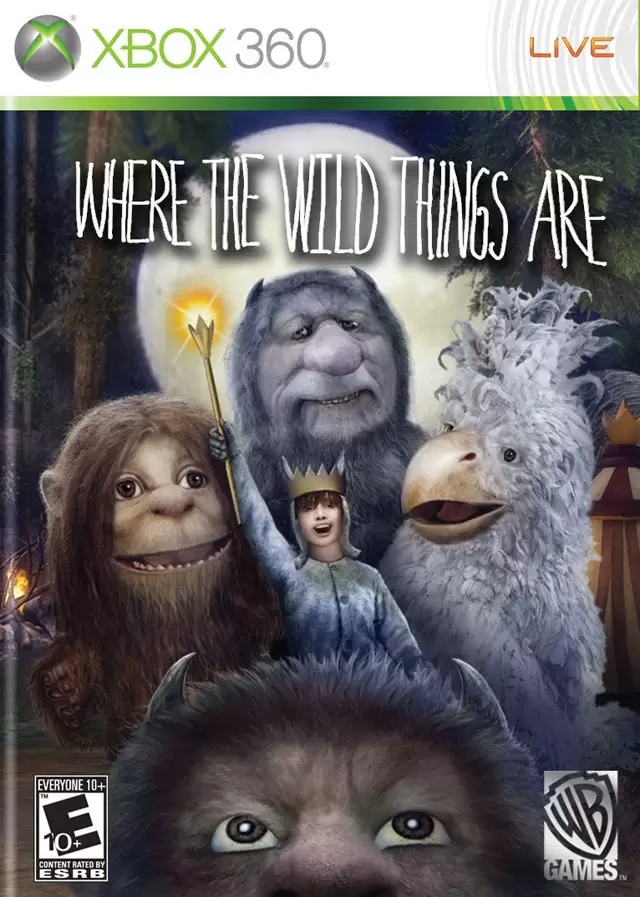 XBOX 360 Games - Where the Wild Things Are