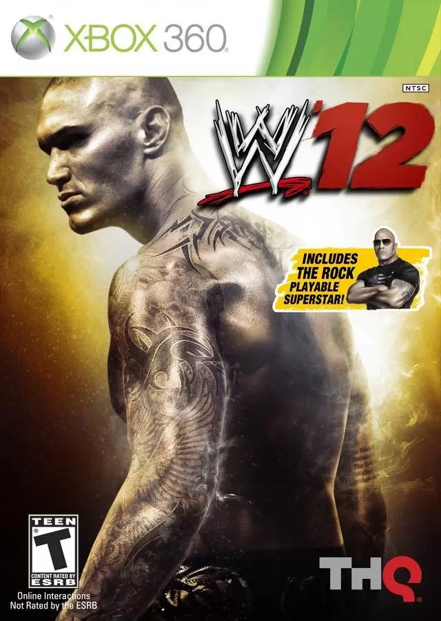 XBOX 360 Games - WWE \'12