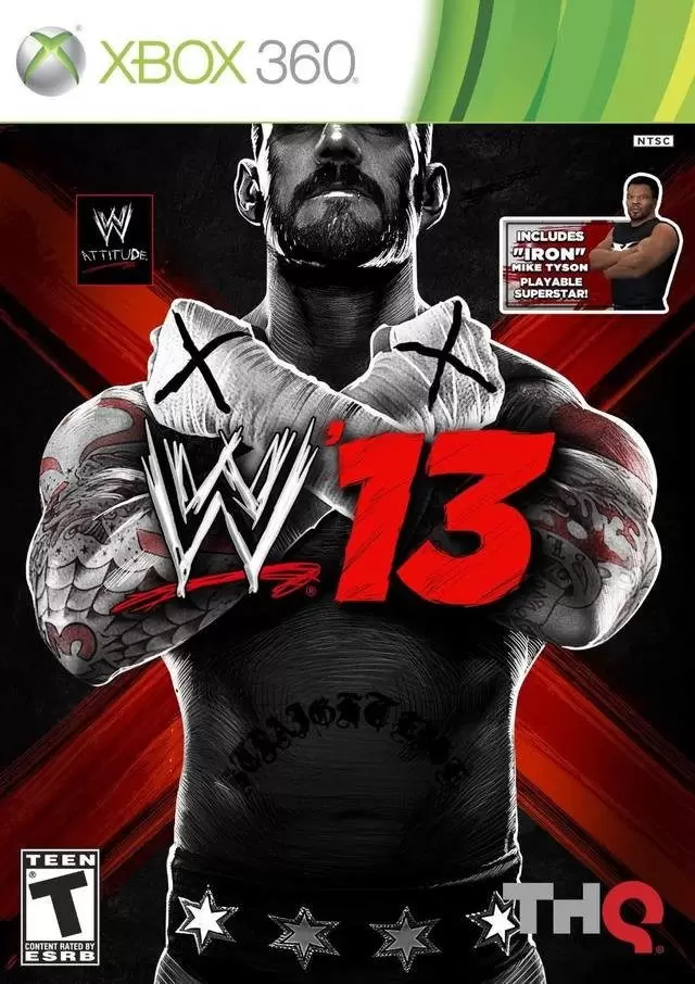 Jeux XBOX 360 - WWE \'13