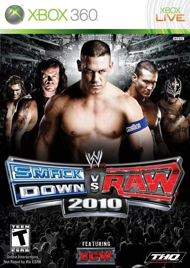 XBOX 360 Games - WWE SmackDown vs. Raw 2010