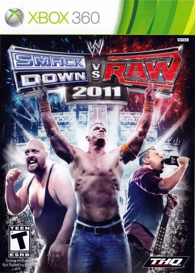 XBOX 360 Games - WWE SmackDown vs. Raw 2011