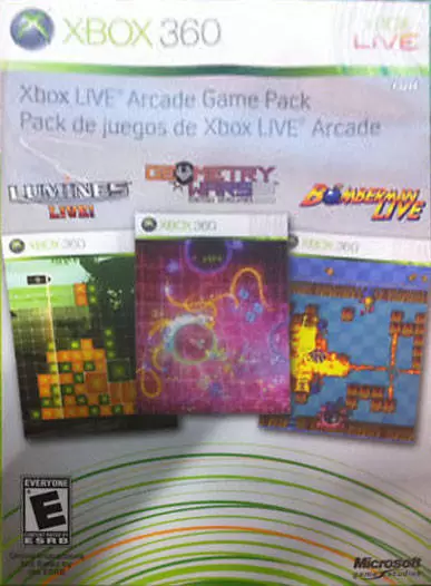 XBOX 360 Games - Xbox Live Arcade Game Pack