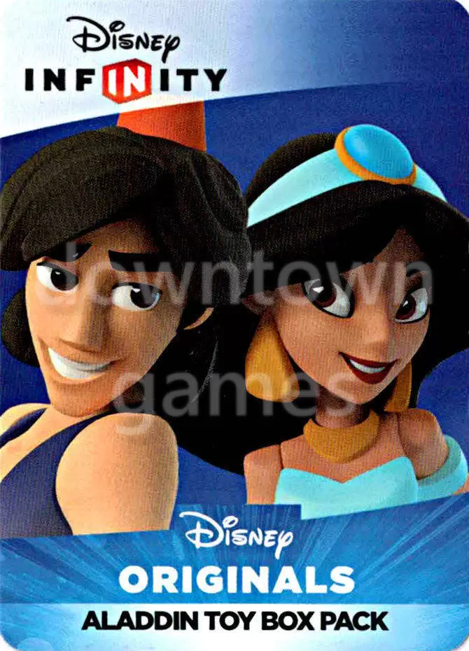 Cartes Disney Infinity 2.0 - Aladin Toy Box Pack