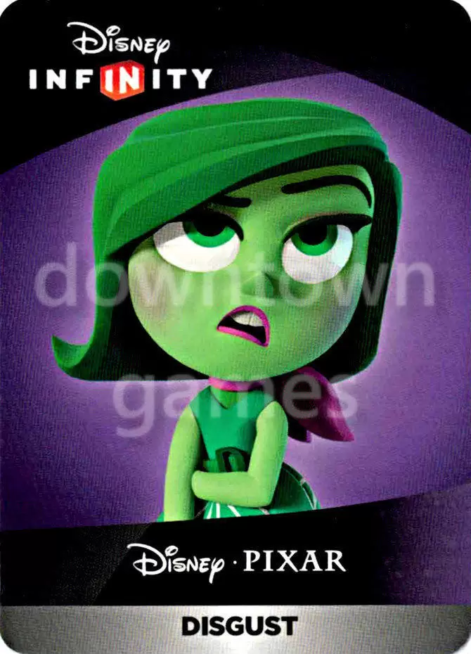 Cartes Disney infinity 3.0 - Disgust