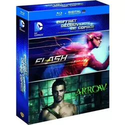 Coffret découverte DC Comics, l'intégrale des premières saisons : Flash + Arrow [Blu-ray + Copie digitale]