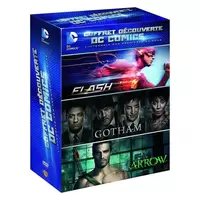 Coffret découverte DC Comics, l'intégrale des premières saisons : Flash + Gotham + Arrow