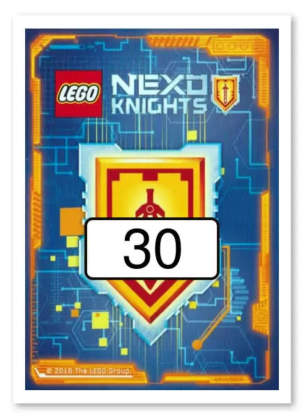 Cartes LEGO Nexo Knights - Carte n°30