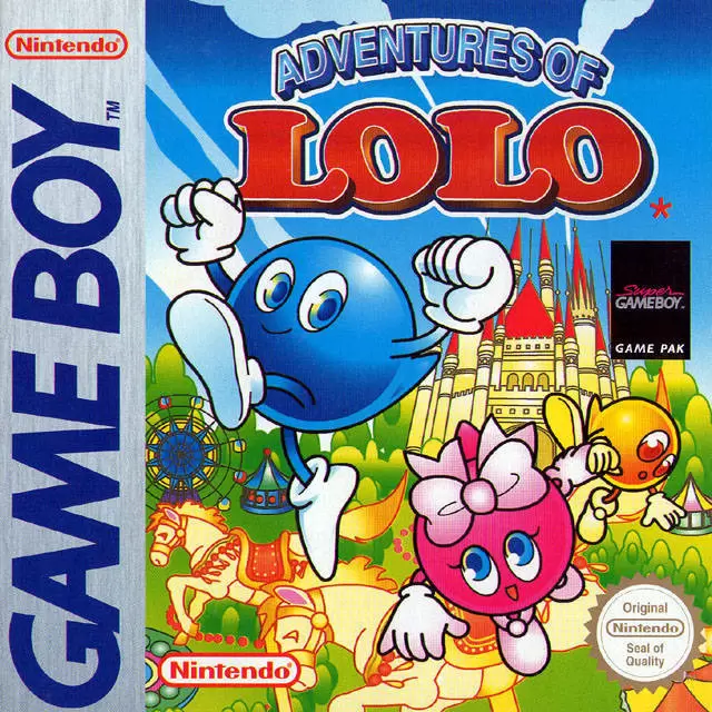 Jeux Game Boy - Adventures of Lolo
