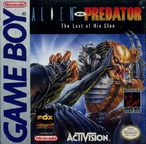 Jeux Game Boy - Alien vs Predator: The Last of His Clan