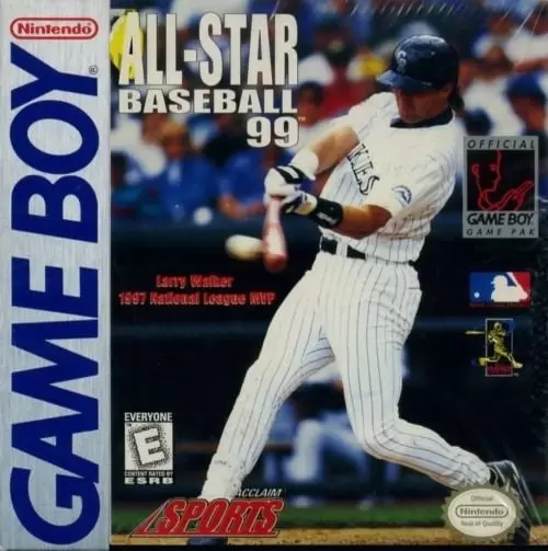 Game Boy Games - All-Star Baseball \'99