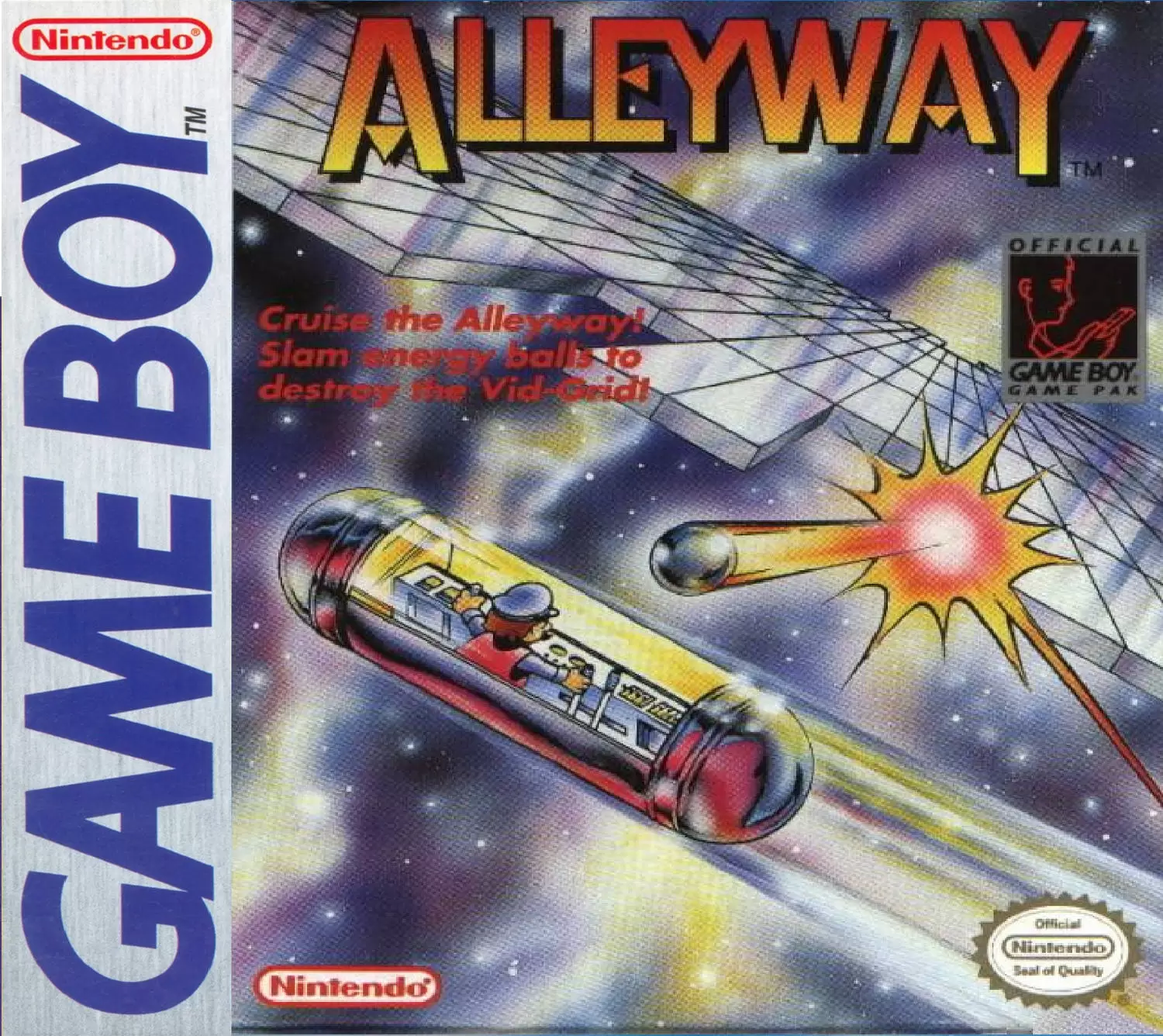 Jeux Game Boy - Alleyway