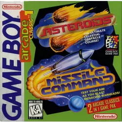 Arcade Classic 1: Asteroids/Missle Command