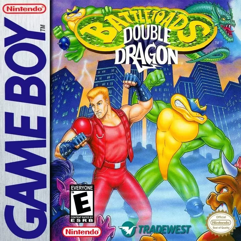 Game Boy Games - Battletoads & Double Dragon