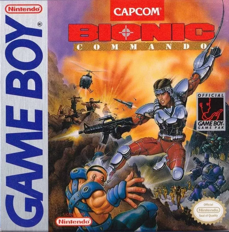Game Boy Games - Bionic Commando
