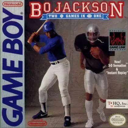 Game Boy Games - Bo Jackson: Two Games in One