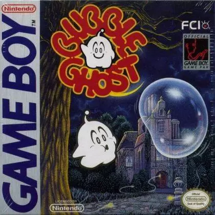 Game Boy Games - Bubble Ghost